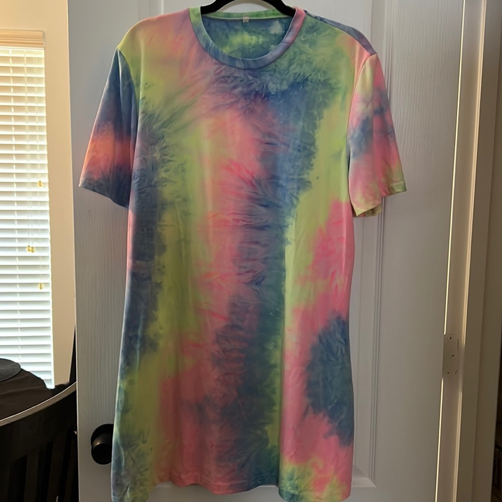 1x tie dye dress